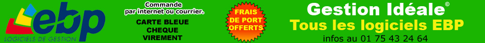 Les logiciels EBP