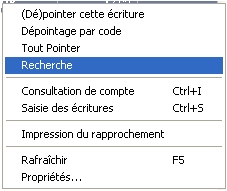 ebp compta 2006 : rapprochement bancaire