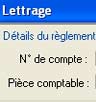 EBP Comptabilit : le lettrage