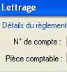 EBP Comptabilit : le lettrage